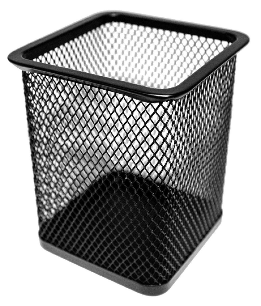 Black Metal Pencil Jar