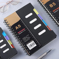 JHWJ A5 Notebook with 4 Dividers