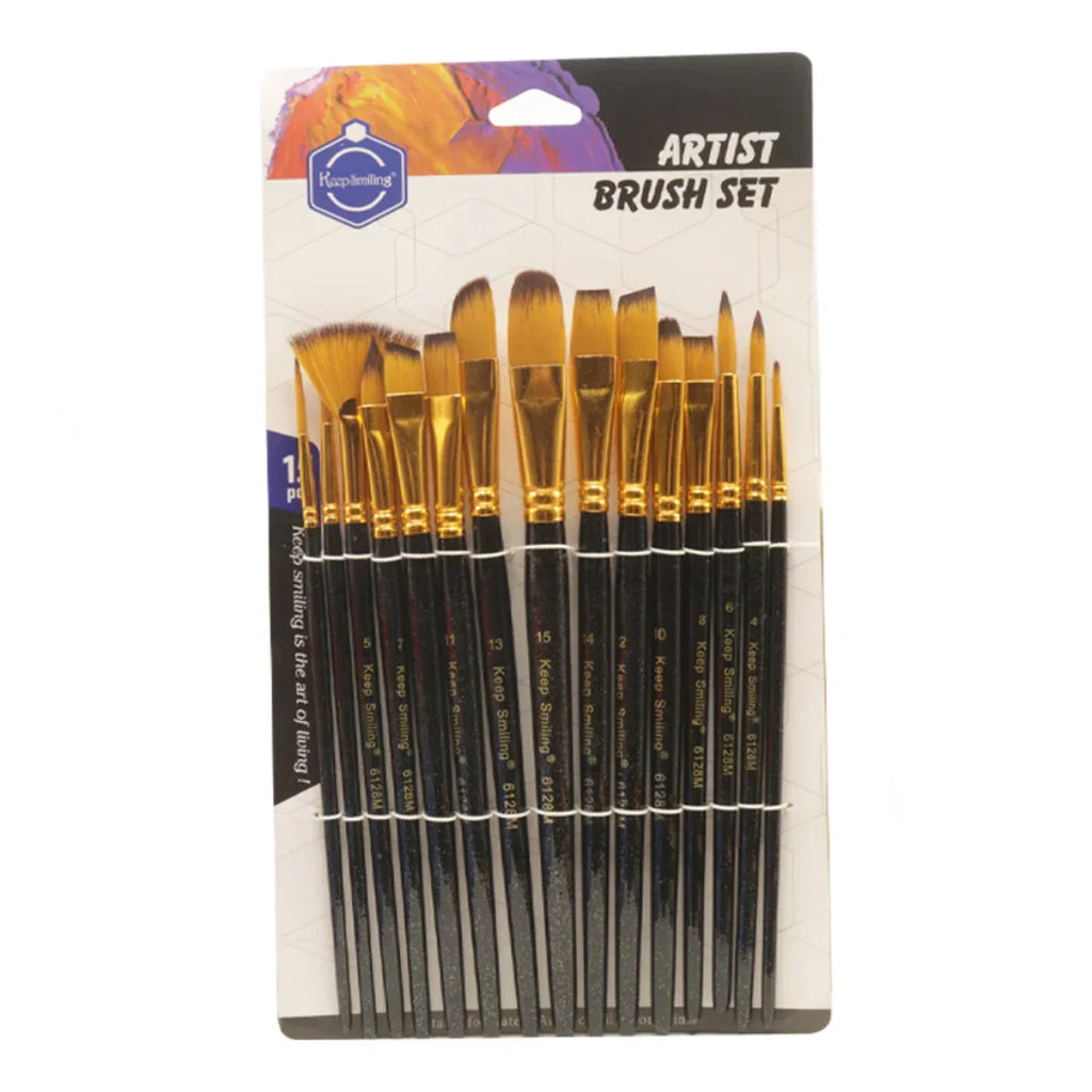 Keep Smiling Artist Brush Set Pack