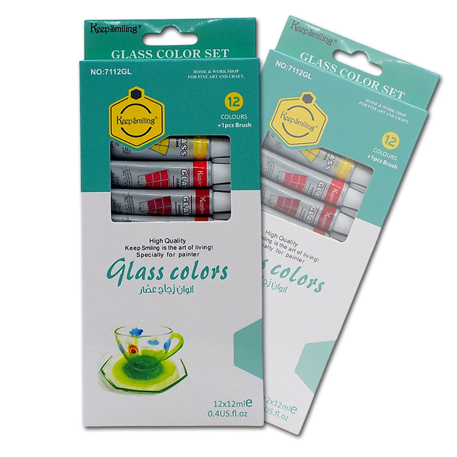 Keep Smiling Glass Colors 12 Pack 12 ML