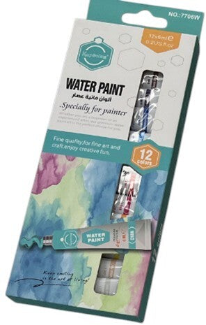 Keep Smiling Water Paint 12 Pack 12 ML