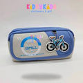 Light Blue Rugby Ball Pencil Case