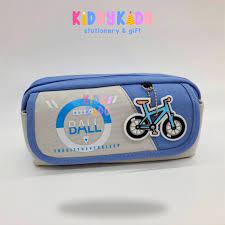 Light Blue Rugby Ball Pencil Case