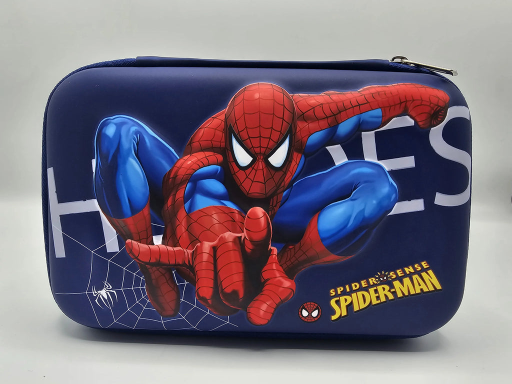 Spider Man Blue Pencil Case
