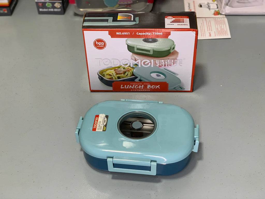 Todomei Stainless Steel Lunch Box with Air Hole
