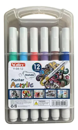 Yulin Acrylic Marker Pack